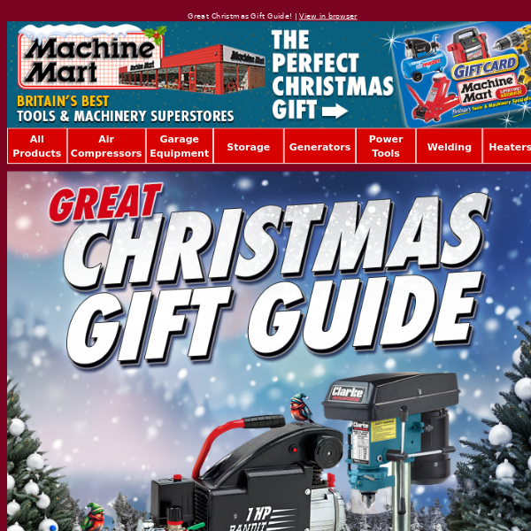 Stuck for Ideas? Browse Our Great Christmas Gift Guide 2023!