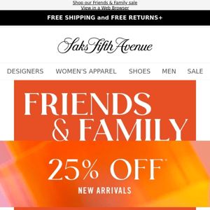 Your favorites could be 25% off today 