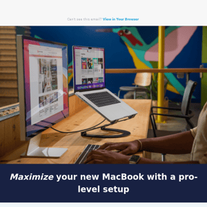 NEW M2 MacBook? Here's your must-have gear. 👀