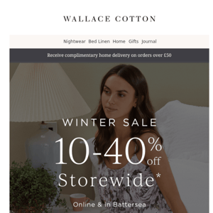 Discover Our Winter Bed Linen Sale