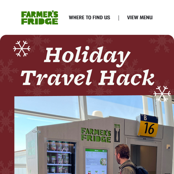 Holiday travel just got easier (and cheaper) 🙌