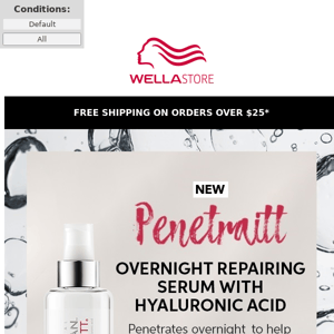 New! Penetraitt Overnight Repairing Serum