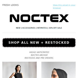 RESTOCKED 🔥 NOCTEX + BEST SELLERS