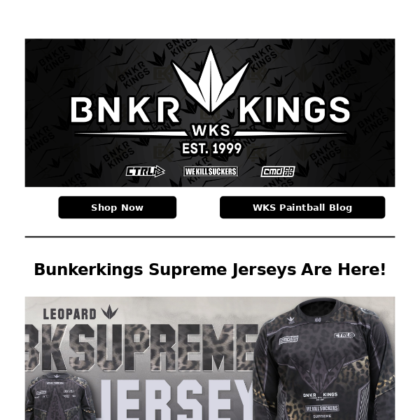 Bunkerkings Supreme Jerseys Are Available Now!