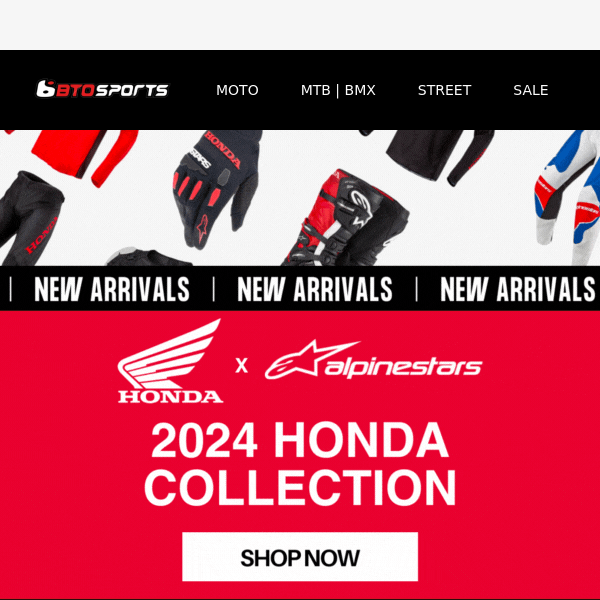 Unveiling the 2024 Alpinestars x Honda Collection!