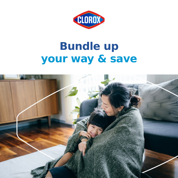 Stock up and save with Clorox bundles!