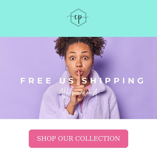 FREE US SHIPPING 🛍🙌🏽 Ayyyyy!