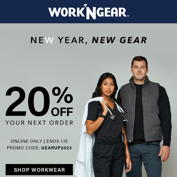 STARTING NOW: 20% OFF