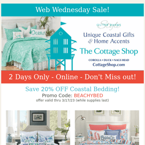 C&F Coastal Bedding Online Sale - Order Now!!