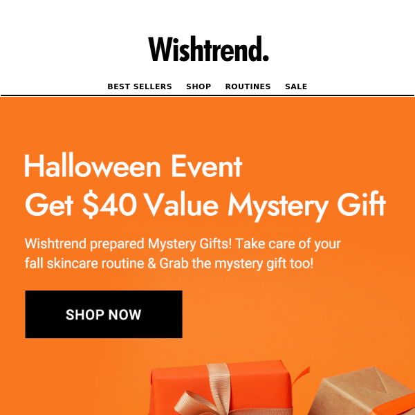 Buy Sets, Get $40 Mystery Gift🎃