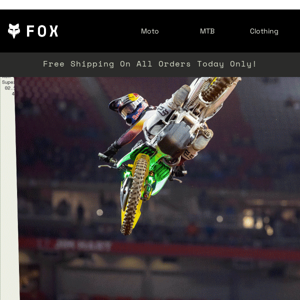 Roczen Joins the Winner Circle, Get Free Shipping Today!