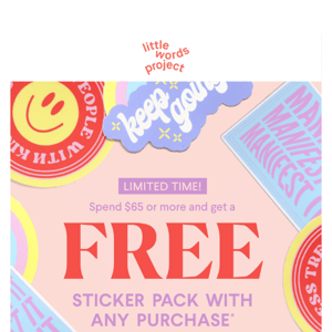 FREE Sticker Pack!