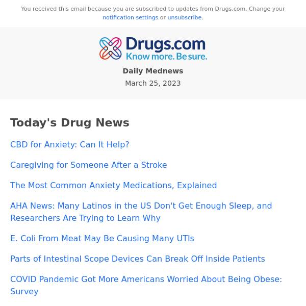 Daily MedNews - March 25, 2023