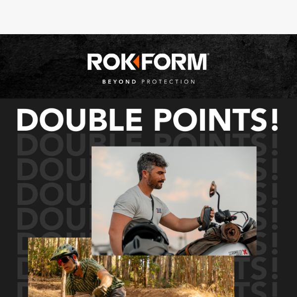 Don't Miss Out | 2X Points Today Only!
