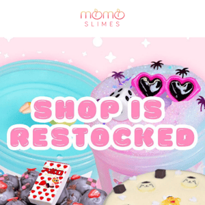Shop is restocked💝  NEW crunchy texture!