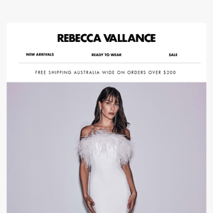 New Rebecca Vallance Bridal | Ready to Wed