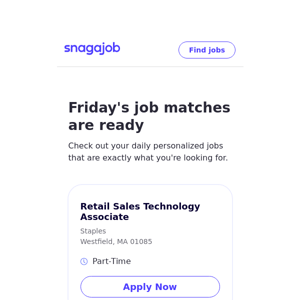 Personalized job matches for May 19, 2023