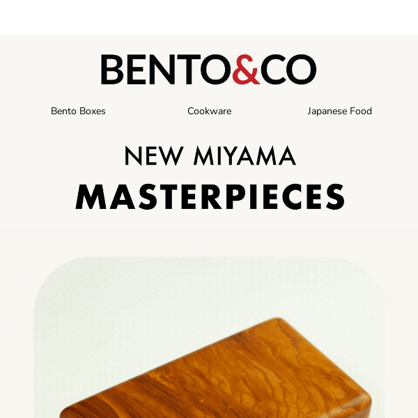 New! Miyama Arrivals