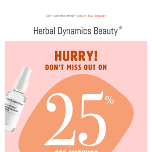 Hurry! 25% off wont last long💫​