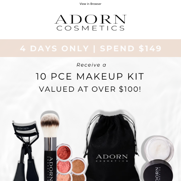 10 PCE Makeup Kits *Free!