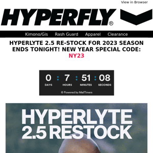 🥋 RE-STOCK | Hyperlyte 2.5 Lightweight Gi