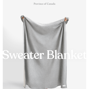 The Sweater Blanket