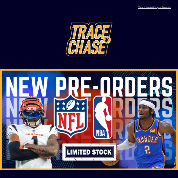 NBA & NFL Hobby boxes 🔥 ready for pre-order!