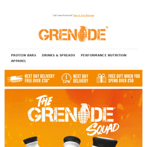 🤔 Which Grenade products are right for me?