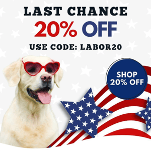 Labor Day Sale 🎉 Final Chance to Shop