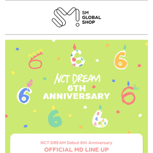 6 AMAZING years of DREAMing BIG with NCT DREAM! 🎊