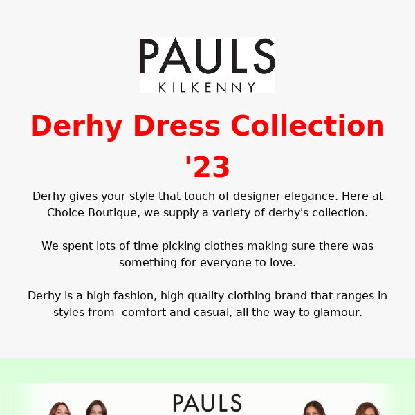 Summer Dresses from the Derhy Collection ☀️🌴 - Pauls Kilkenny