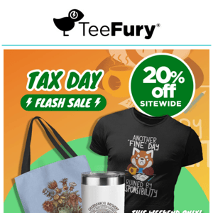 ⚡️ Tax Day Flash Sale⚡️