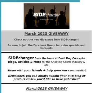 March 2023 GIVEAWAY
