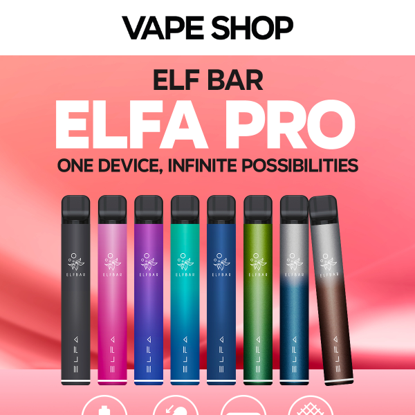 The Elf Bar Elfa Pro! 🔥
