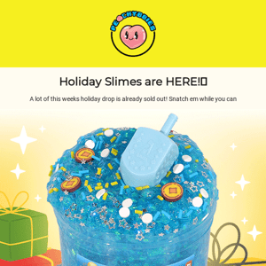 Selling out Fast! 🎄 Holiday Slimes are Here
