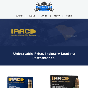 Need Ammo? We've Got You Covered! | AAC 1,000rd Case of 124gr 9mm $259.99
