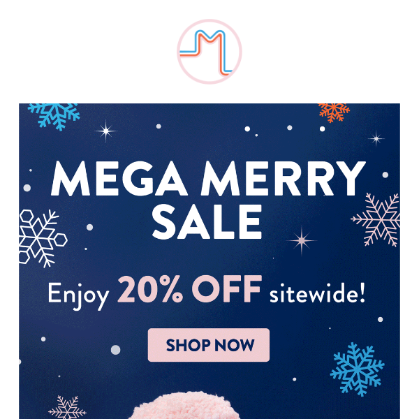 ❄️20% OFF SITEWIDE STARTS NOW❄️