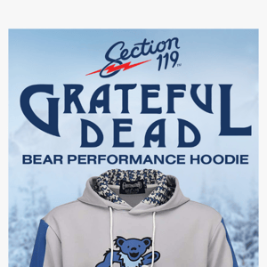 ⚡Grateful Dead Dancing Bear Hoodie 🧸