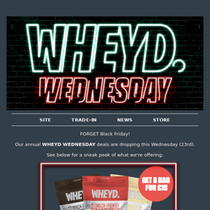 Get An Exclusive Invite To WHEYD Wednesday
