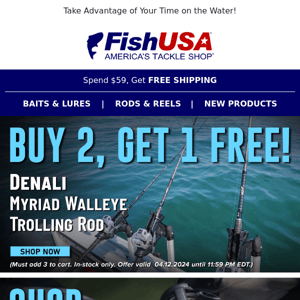 Clearance Deals You Shouldn't Pass Up! - Fish USA