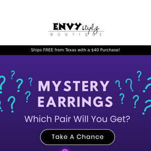 🔮 Mystery Earrings:  Which Pair Will You Get?  ✨