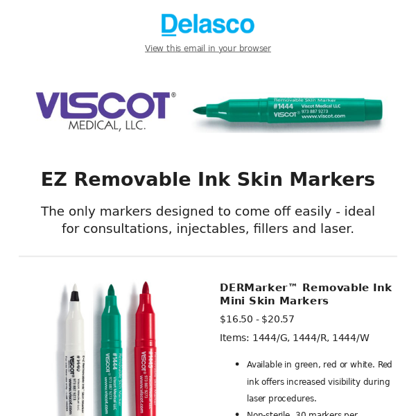 Viscot Skin Markers: AllSkin Surgical Marker from Viscot