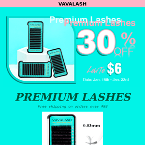 Crazy😱$6 For Premium Lashes