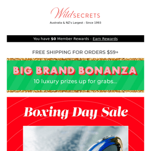 💥 Big Brand Bonanza Ends Soon!