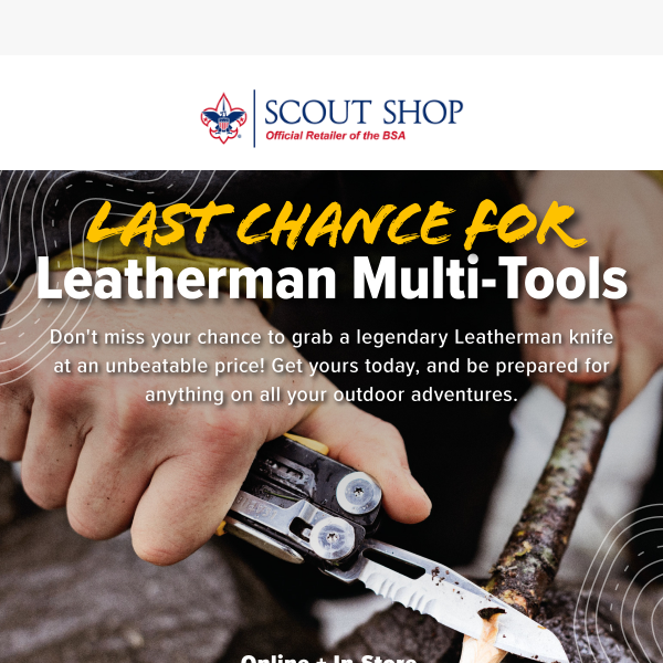 Last Chance: Leatherman Multi-Tools at Unbeatable Prices! 🔧