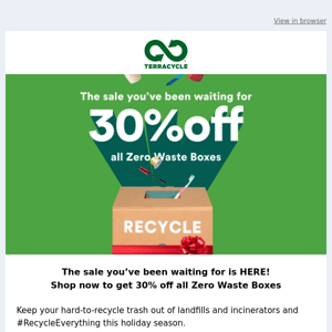 Don’t miss the BIGGEST Zero Waste Box sale of the year!
