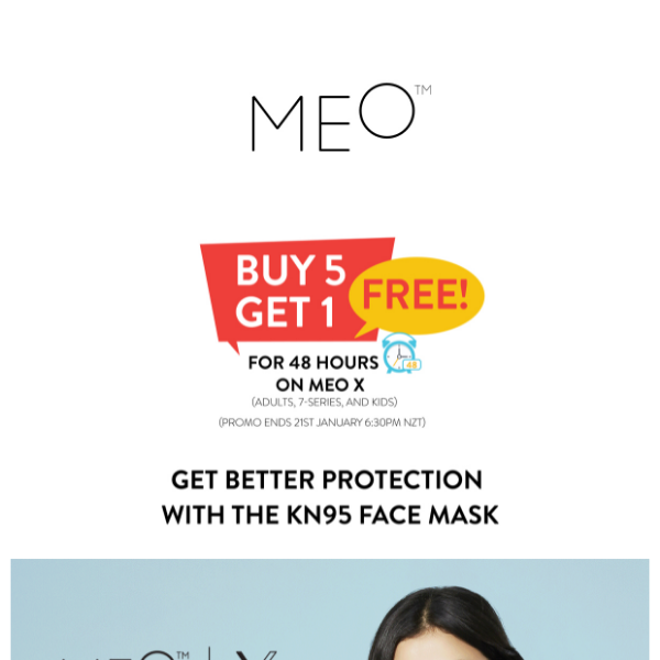 🔴 BUY 5 GET 1 FREE FOR 48 HRS ON MEO X!