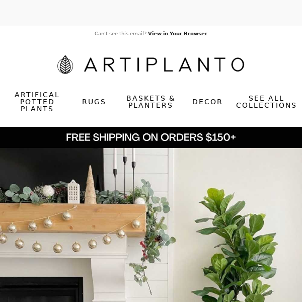 🌿Elevate Your Holiday Decor with Timeless Elegance Artiplanto