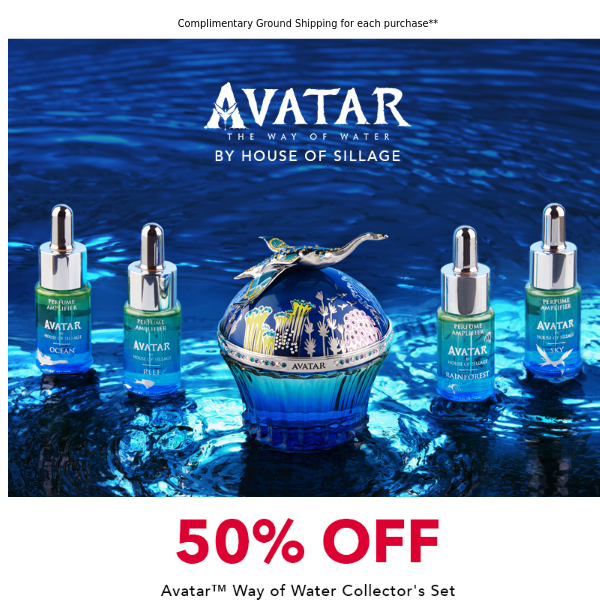 💫 50% Off! Avatar™ Way of Water Collector's Set