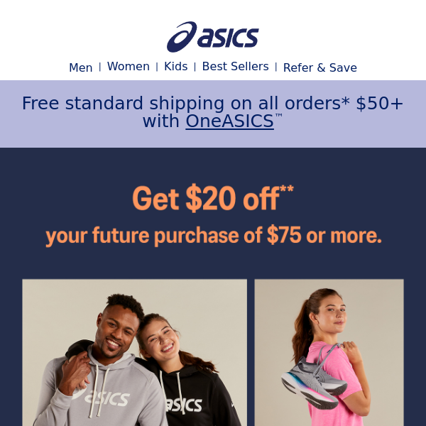Shop now, save even more later. 🗓️ - ASICS America